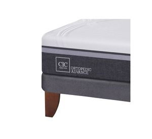 Cama europea king Ortopedic advance + respaldo Éufrates Cic