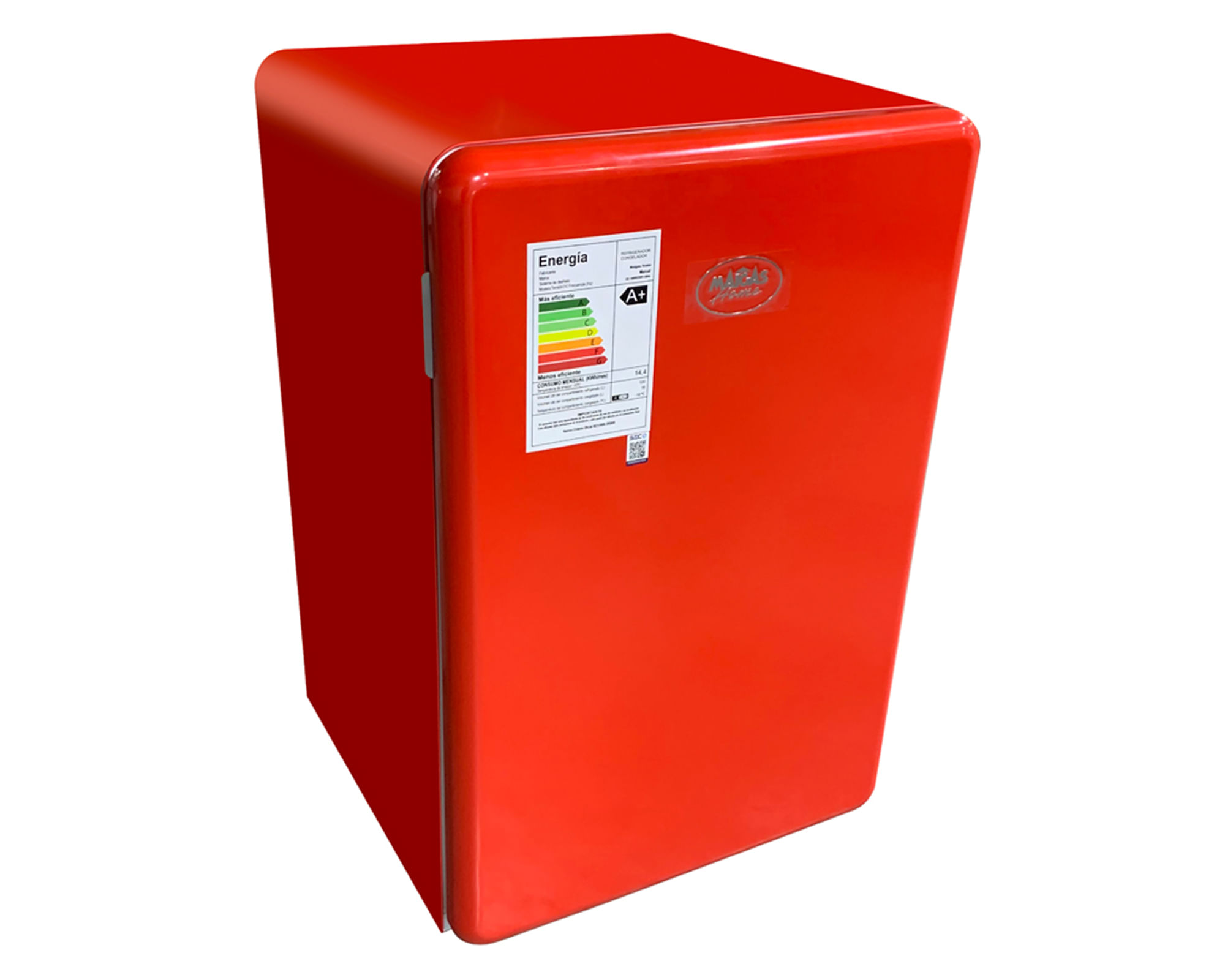 Maigas Frigobar retro 116 lt HS-148RR rojo