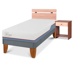 Cama europea 1 plaza Excelence plus + Set Olmo Cic.