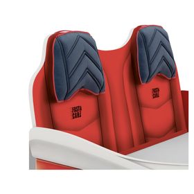 Cama Infantil 1 plaza Auto Carrera blanco