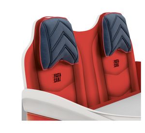 Cama Infantil 1 plaza Auto Carrera blanco