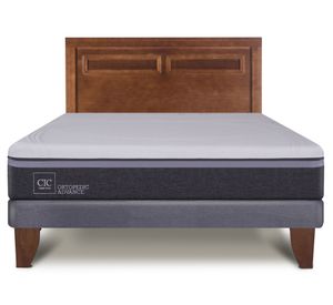 Cama europea 2 plazas Ortopedic advance + respaldo Milán Cic.