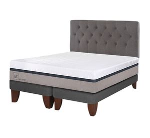 Cama europea 2 plazas Balance base dividida + respaldo Kavery Cic