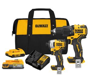 Taladro percutor + atornillador 20V Dw