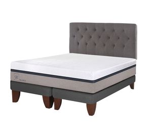 Cama europea king Balance + respaldo Kavery Cic