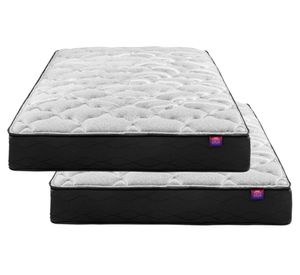 Colchón 1 plaza x190 cm Therapedic Plus 2 unidades