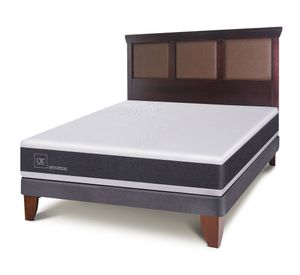 Cama europea 2 plazas New Ortopedic + respaldo New Torino Cic