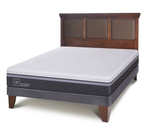 Cama europea 2 plazas Ortopedic Advance + respaldo New Torino Cic