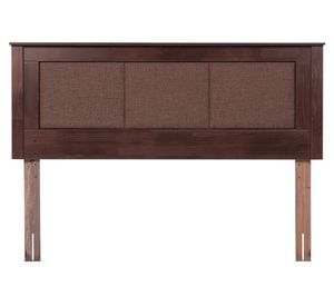 Set respaldo 2 plazas Rachel + 2 veladores Ferrara chocolate