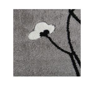 Alfombra 80x120 cm Frise carved Florida D2 rojo Idetex.