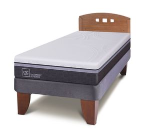 Cama europea 1.5 plazas Ortopedic Advance + respaldo Gales Cic