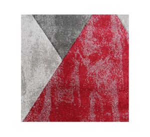 Alfombra 80x120 cm Frise carved Florida D3 rojo Idetex