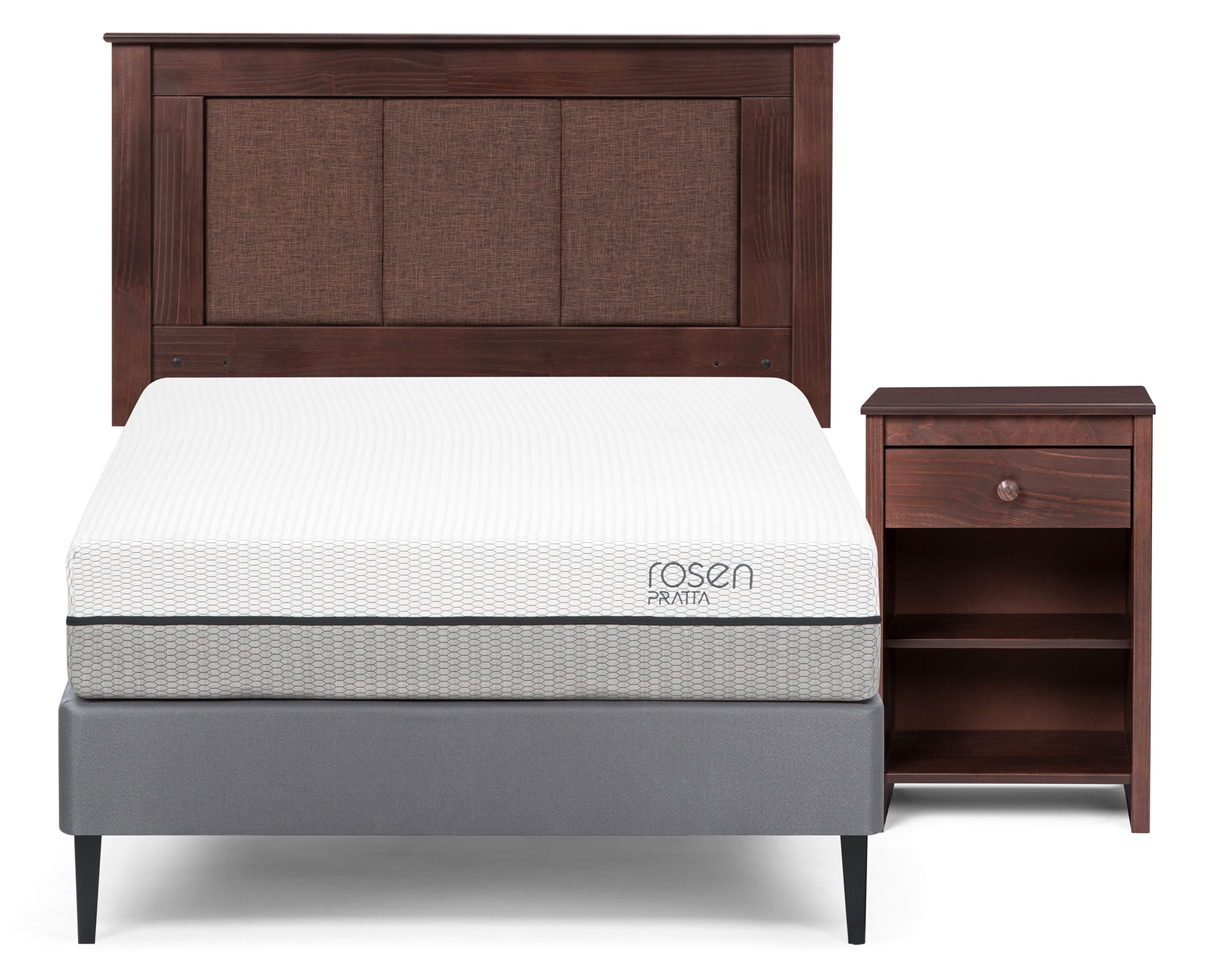 Rosen Cama europea 1.5 plazas Pratta + set Rachel