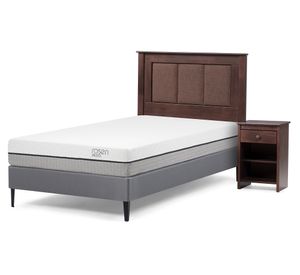 Cama europea 1.5 plazas Pratta + set Rachel