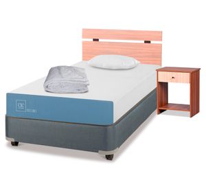 Box americano 1 plaza Excellence + set Olmo + almohada + plumón