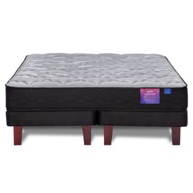 Cama europea king Therapedic Plus base dividida