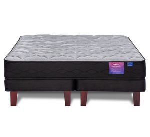 Cama europea king Therapedic Plus base dividida