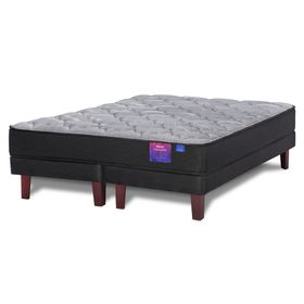 Cama europea king Therapedic Plus base dividida