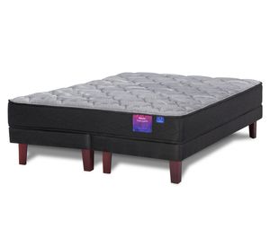 Cama europea king Therapedic Plus base dividida