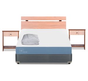 Box americano 2 plazas Excellence + set Olmo + plumón Cic