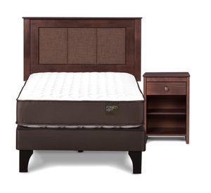 Cama europea 1.5 plazas Ergo T + set Rachel