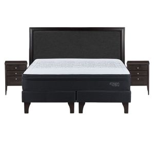Cama europea King Tempo + set Nolita Rosen