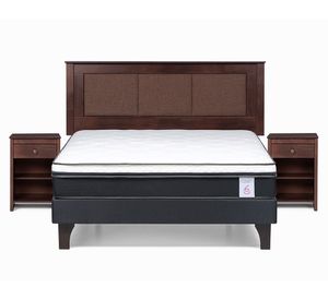 Cama europea 2 plazas New Style 6 + set Rachel