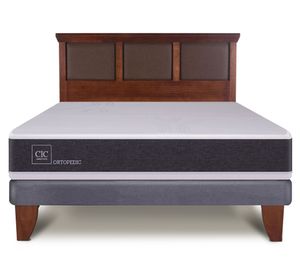 Cama 2 plazas New Ortopedic + respaldo New Torino