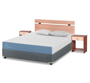 Box americano full x 190 cm Excellence + set Olmo + almohadas