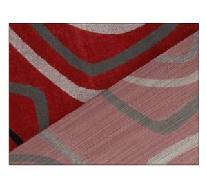 Alfombra 80x120 cm Frize carved D2 red Idetex