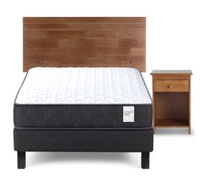 Cama europea 1 plaza Wave + set Tabor