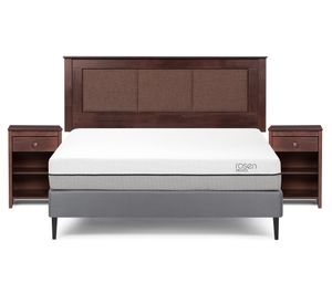 Cama europea 2 plazas Pratta + set Rachel