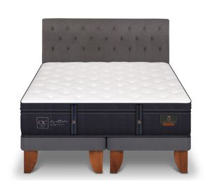 Cama europea king Grand premium + respaldo Kavery Cic