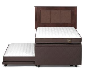 Bed boxet 1.5 plazas Ergo T + respaldo Rachel