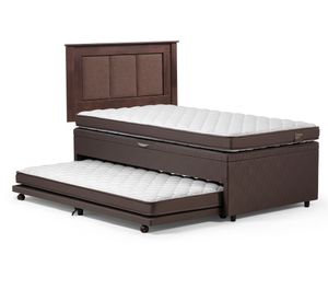 Bed boxet 1.5 plazas Ergo T + respaldo Rachel
