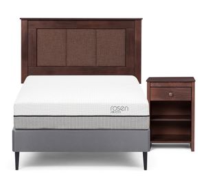 Cama europea 1 plaza Pratta + set Rachel