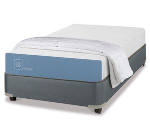 Box americano 1.5 plazas x 190 cm Excellence + plumón Cic