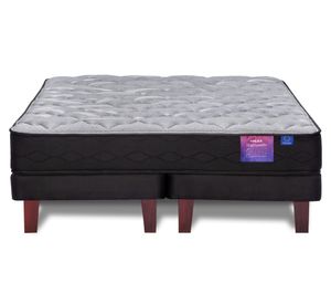 Cama europea Therapedic Plus 2 plazas base dividida