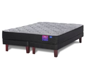 Cama europea Therapedic Plus 2 plazas base dividida