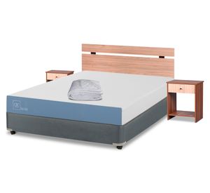 Box americano full x 190 cm Excellence + set Olmo + plumón Cic