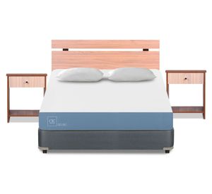 Box americano 2 plazas x 190 cm Excellence + set Olmo + almohadas