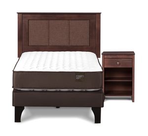 Cama europea 1 plaza Ergo T + set Rachel
