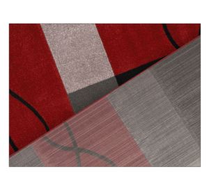Alfombra 80x120 cm Frize carved D5 red Idetex