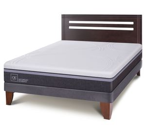 Cama&nbsp;Europea&nbsp;2 plazas Ortopedic Advance + respaldo Múnich