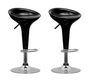 Silla bar Braida negro 2 unidades M+Design