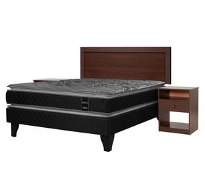 Cama europea 2 plazas Terapeutic + set de muebles Pamplona