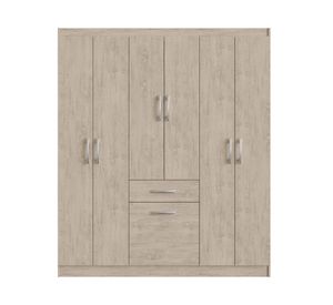 Clóset 6 puertas 1 cajón zapatera arena Altavision