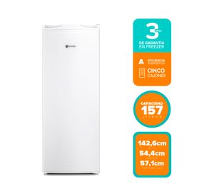 Freezer vertical 157 litros MFV645B blanco