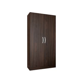 Clóset 2 puertas Pucón tabaco 183x92x45 cm