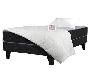 Cama europea 1.5 plazas x190 cm Aura + Textiles